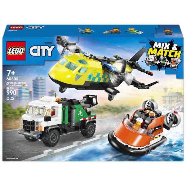 LEGO CİTY UÇAK SERVİS KAMYONU