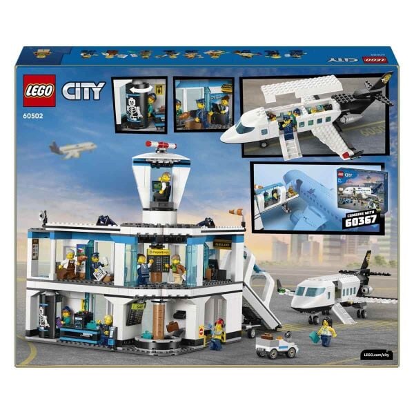 LEGO CİTY HAVAALANI VE UÇAK