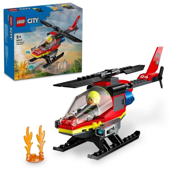 LEGO CİTY İTFAİYE KURTARMA HELİKOPTERİ