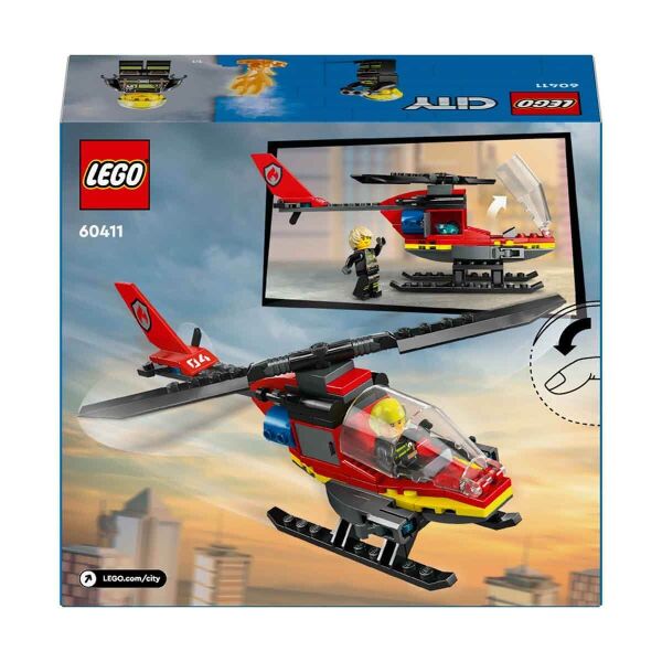 LEGO CİTY İTFAİYE KURTARMA HELİKOPTERİ