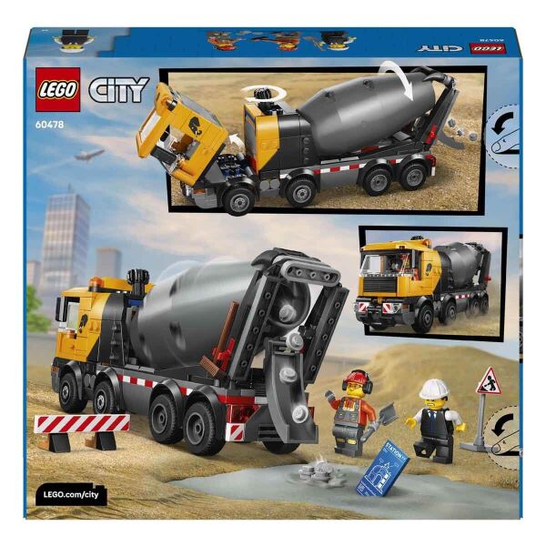 LEGO CİTY BETON MİKSERİ