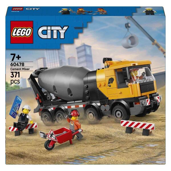 LEGO CİTY BETON MİKSERİ