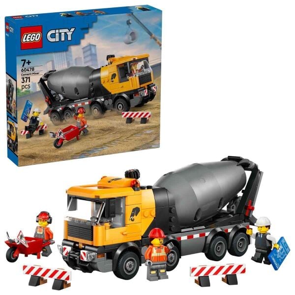 LEGO CİTY BETON MİKSERİ