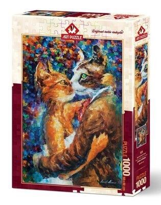AŞIK KEDİLERİN DANSI 1000 PARÇA