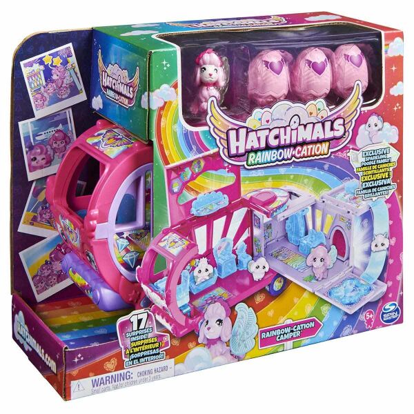 HATCHIMALS RAINBOW ROAD CAMPER