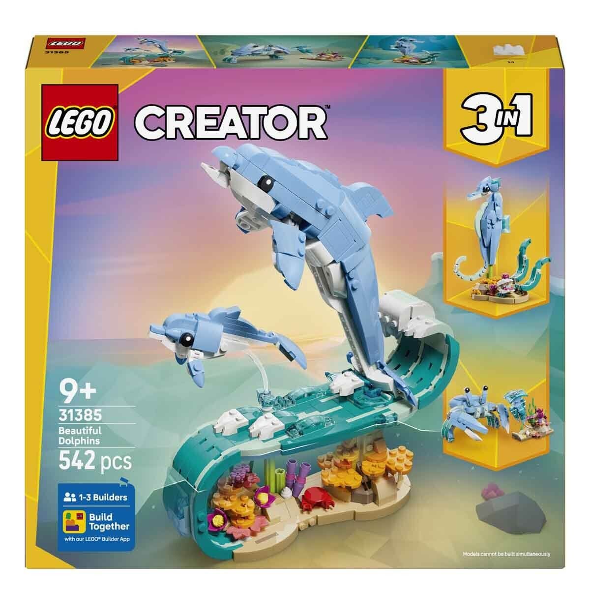 LEGO CREATOR DENİZ HAYVANLARI GÜZEL YUNUSLAR