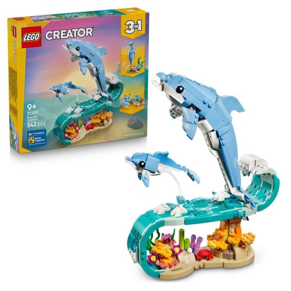 LEGO CREATOR DENİZ HAYVANLARI GÜZEL YUNUSLAR