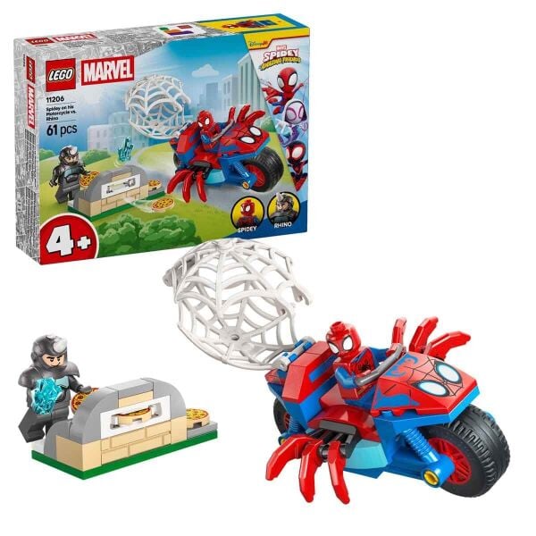 LEGO MARVEL MOTOSİKLETLİ SPİDEY