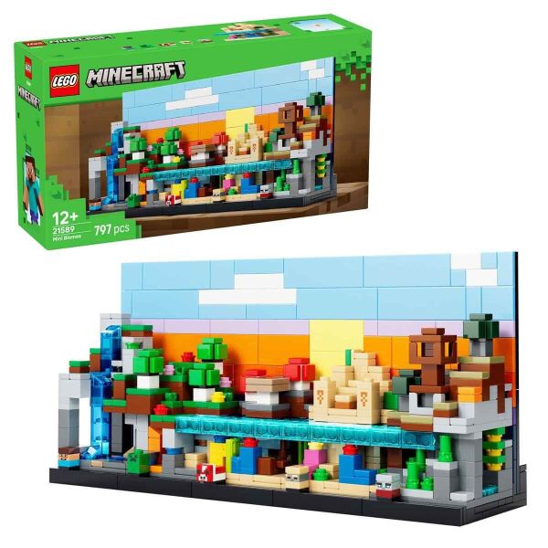 LEGO MİNECRAFT MİNİ BİYOMLAR