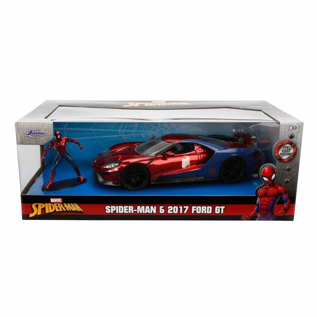 MARVEL SPİDERMAN 2017 FORD GT 1:24