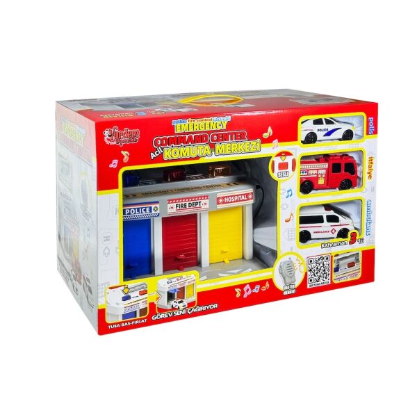 IŞIKLI MÜZİKLİ GARAJ AMBULANS POLİS İTFAİYE