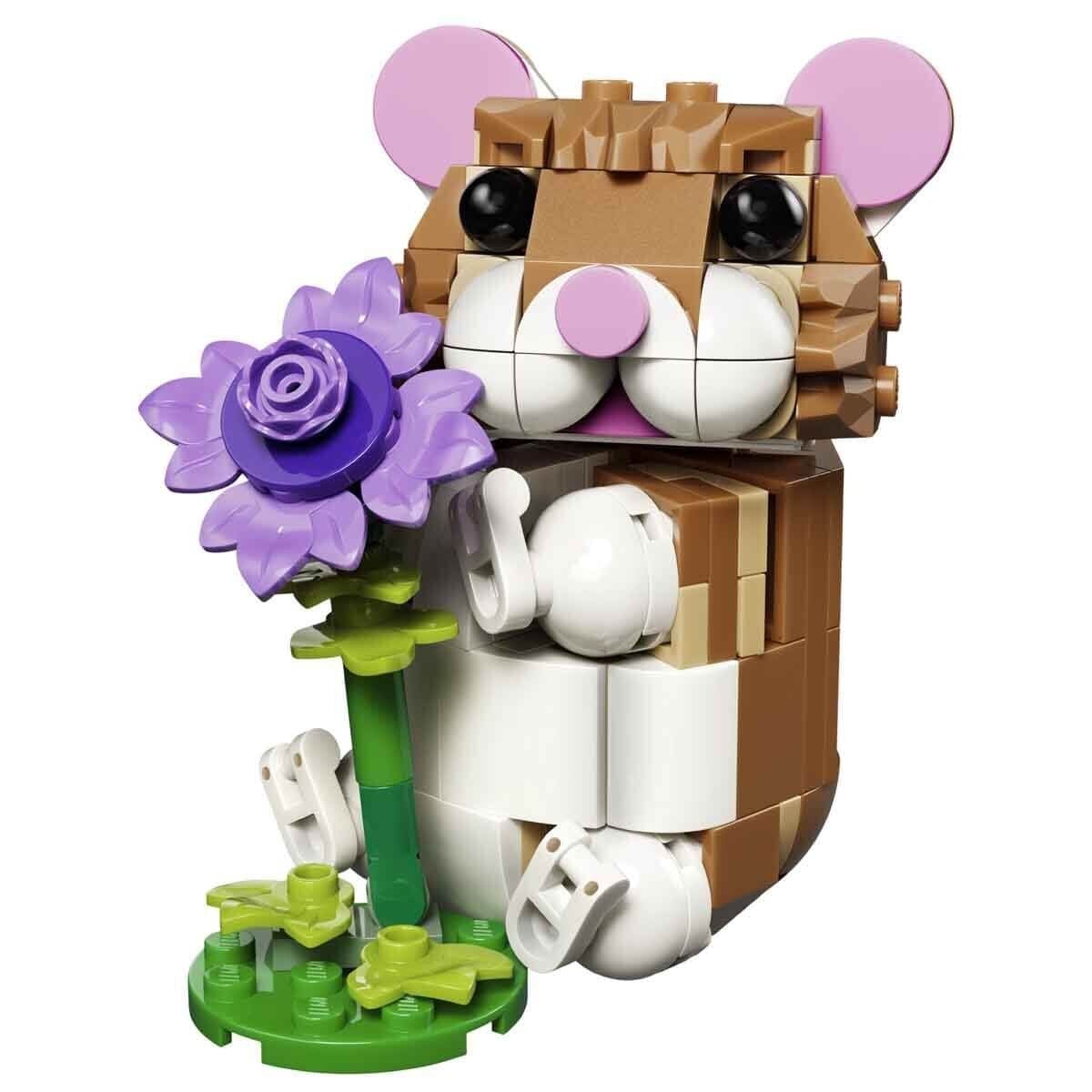 LEGO CREATOR SEVİMLİ HAMSTER VE ÇİÇEK