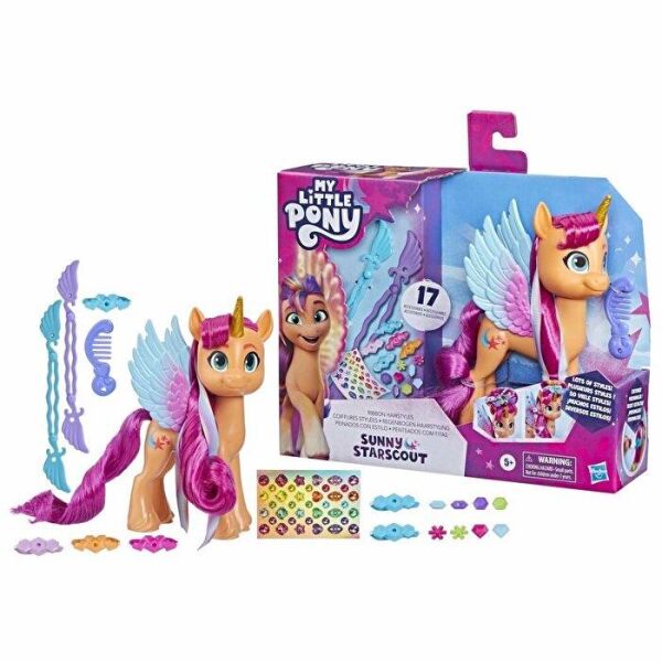 MY LİTTLE PONY KURDELE SAÇ TASARIMI