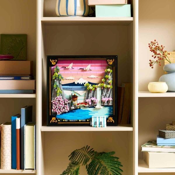 LEGO ART JAPON KİRAZ ÇİÇEĞİ MANZARASI