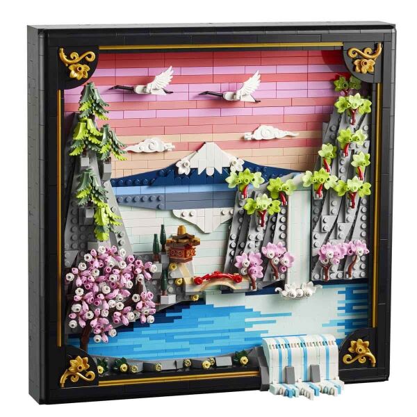 LEGO ART JAPON KİRAZ ÇİÇEĞİ MANZARASI
