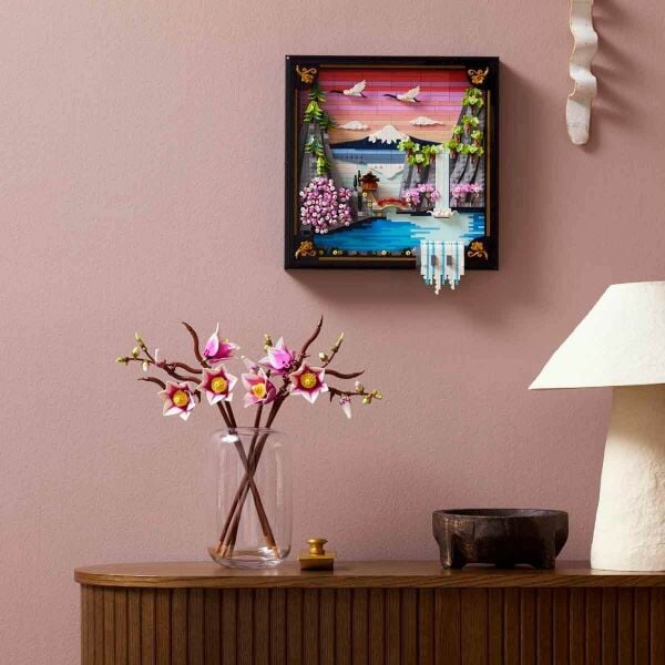 LEGO ART JAPON KİRAZ ÇİÇEĞİ MANZARASI