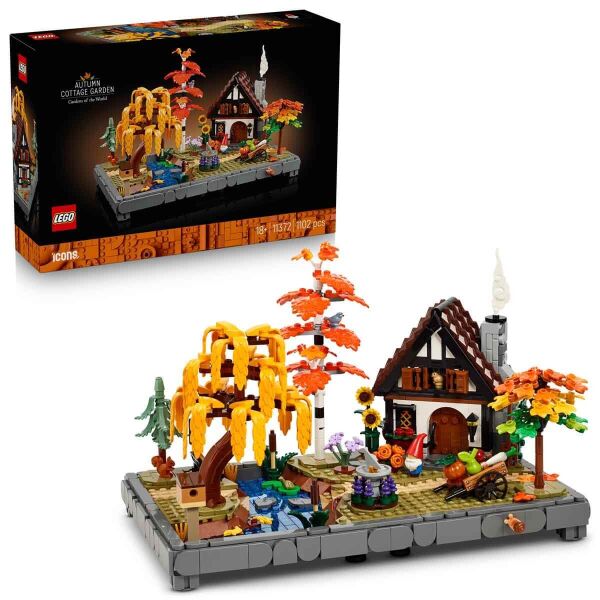 LEGO ICONS SONBAHAR BAĞ EVİ BAHÇESİ