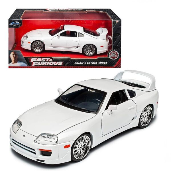 HIZLI VE ÖFKELİ 1995 TOYOTO SUPRA 1:24 19 CM