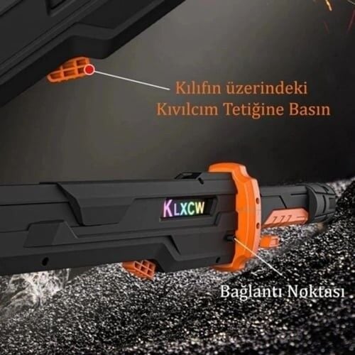 80 CM KIVILCIM VE BUHAR ÇIARAN IŞIN KILICI