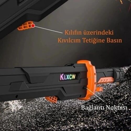 80 CM KIVILCIM VE BUHAR ÇIARAN IŞIN KILICI