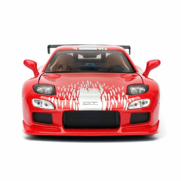 JADA HIZLI VE ÖFKELİ 1993 MAZDA RX-7 1:24 ÖLÇEK ARAÇ