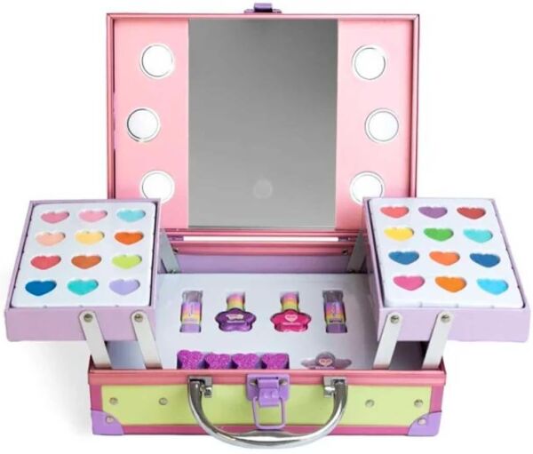 MARTİNELİA SUPER GİRL LED IŞIKLI AYNALI MAKYAJ ÇANTASI