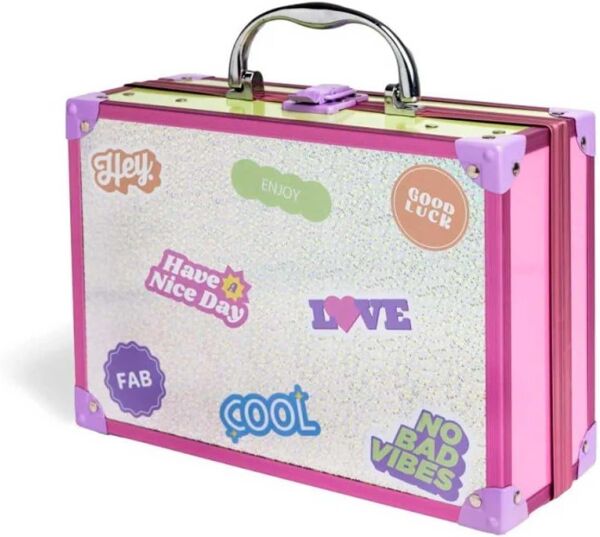 MARTİNELİA SUPER GİRL LED IŞIKLI AYNALI MAKYAJ ÇANTASI