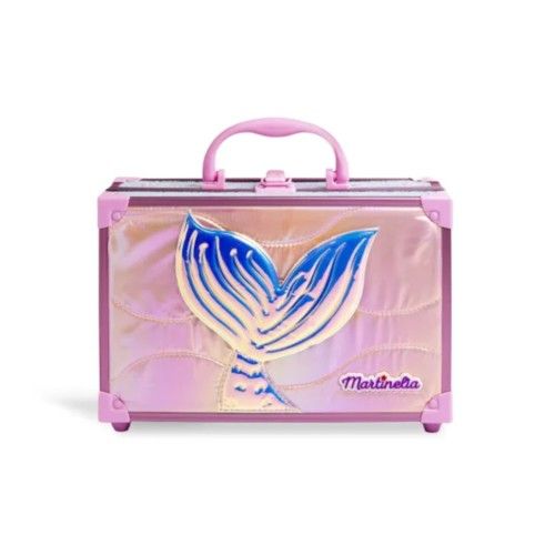 MARTİNELİA LET'S BE MERMAIDS  ÜÇ KATLI GÜZELLİK ÇANTASI