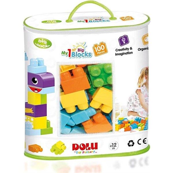 OYUNCAK BASKILI TORBADA BÜYÜK BLOK100 PRÇ