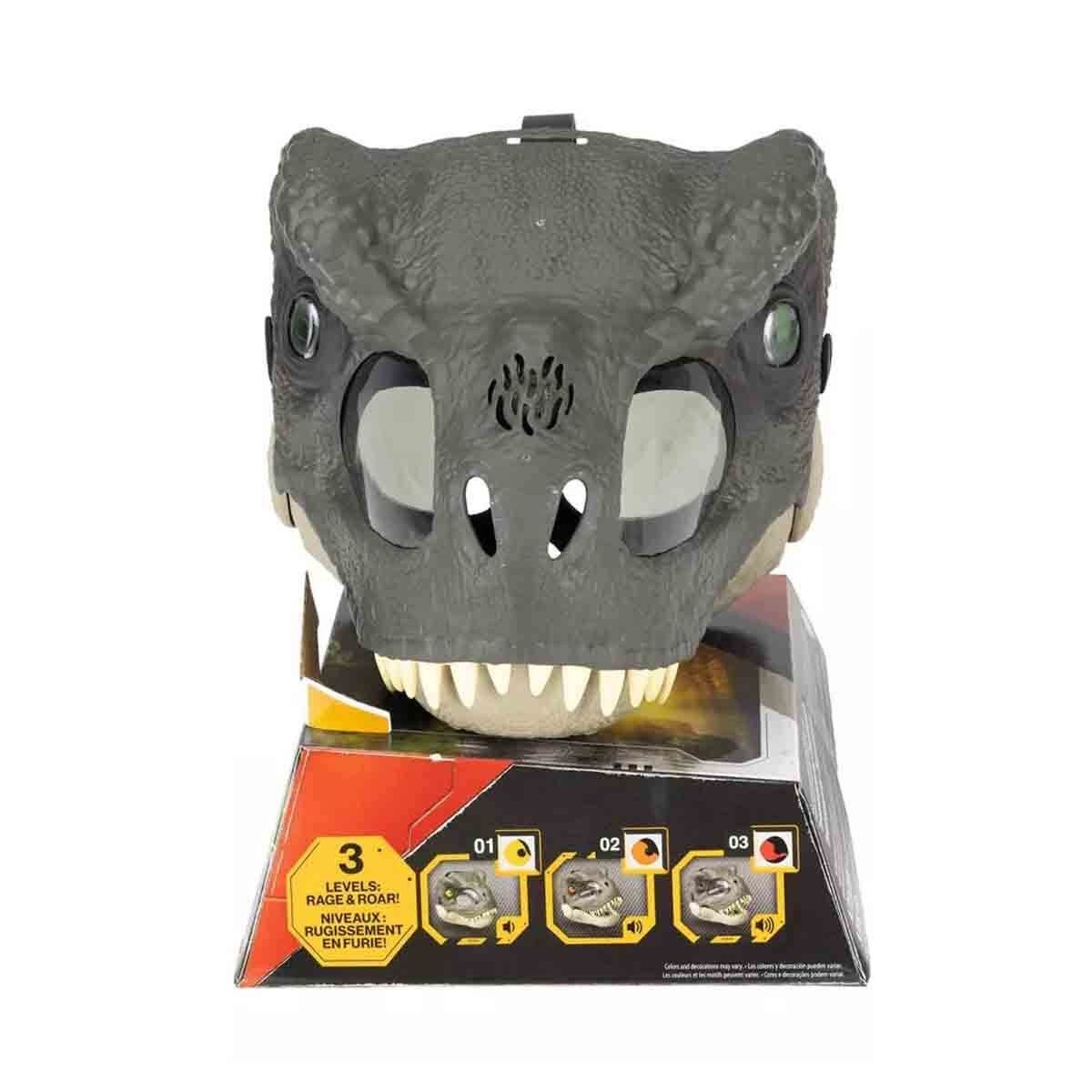 JURASSIC IŞIKLI SESLİ DİNAZOR MASKESİ