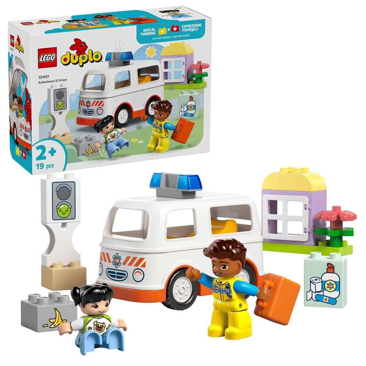 LEGO AMBULANS VE SÜRÜCÜ