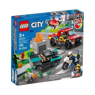 LEGO CITY FIRE RESCUE POLICE CHASE