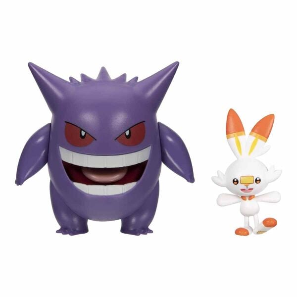 NECO POKEMON BATTLE 2LI FIG. GENGAR&CORBUNN