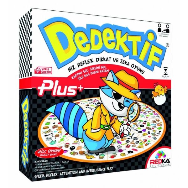 DEDEKTİF PLUS REDKA