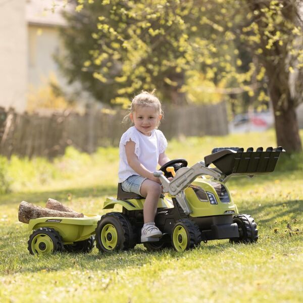 SIMBA SMOBY FARMER MAX TRACTOR+TRAİLER