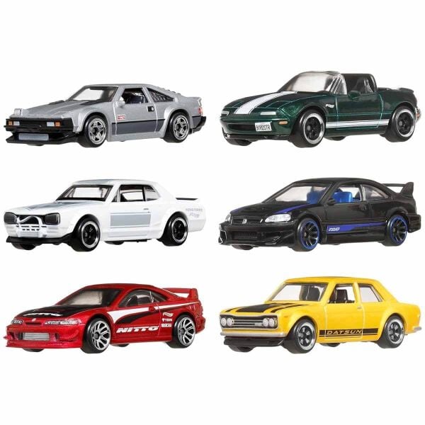 HOTWEELS JAPON TEMALI ÇOKLU ARABALAR