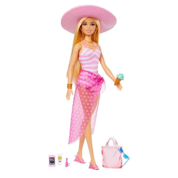 BARBİE MODA GÜZ. PLAJ OYUN SETİ