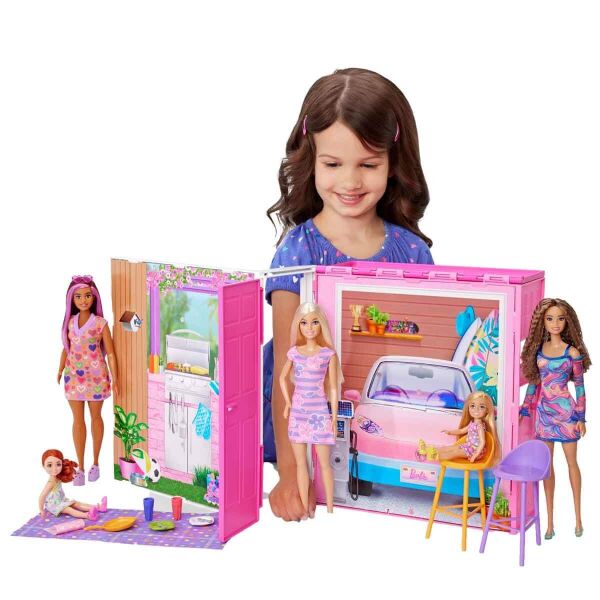 BARBİE HAYATI PORTATİF EV 2025
