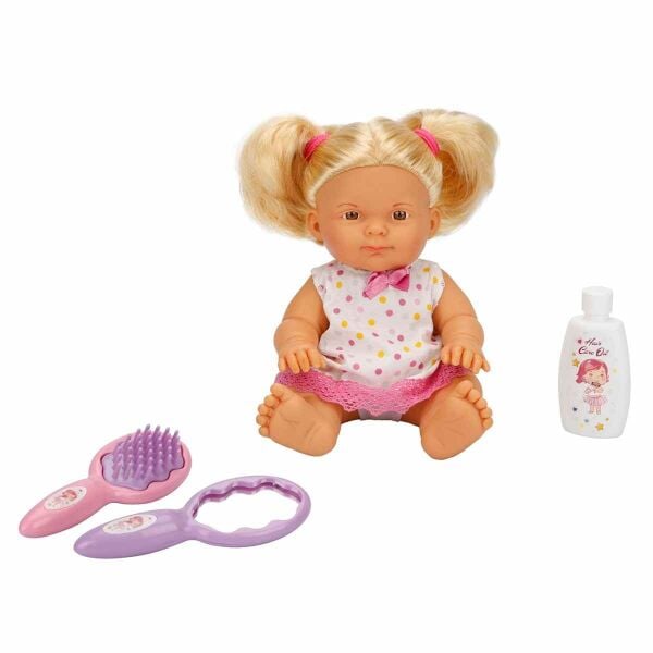 SUNMAN BEBEK SET NİL SAÇLI AKS. 23 CM SIRT ÇANTALI