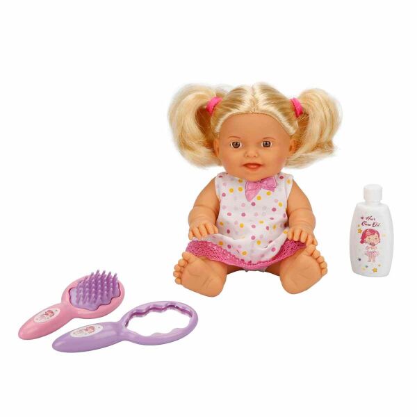 SUNMAN BEBEK SET NİL SAÇLI AKS. 23 CM SIRT ÇANTALI