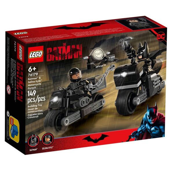 LEGO DC BATMAN VE SELİNA KYLIEN MOTOSİKLET