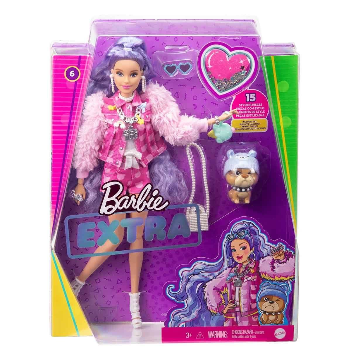 BARBİE EXTRA MOR SAÇLAR