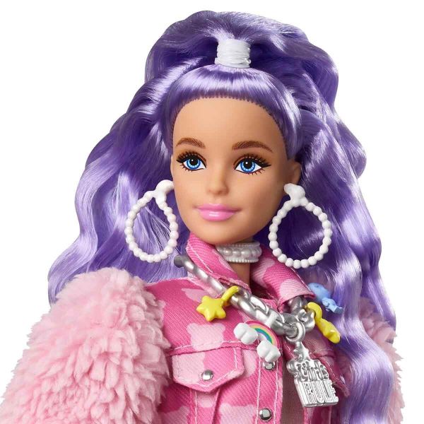 BARBİE EXTRA MOR SAÇLAR