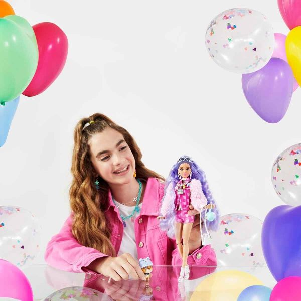 BARBİE EXTRA MOR SAÇLAR