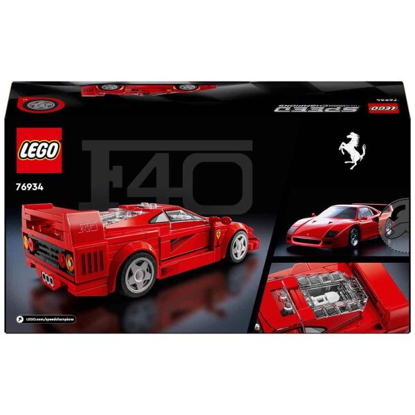 LEGO SPEED CHAMPIONS FERRARI F40 SUPER RACER