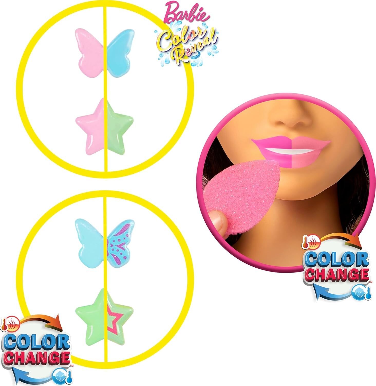 BARBİE SAÇ TASARIM BÜSTÜ-KAHVERENGİ SAÇLI