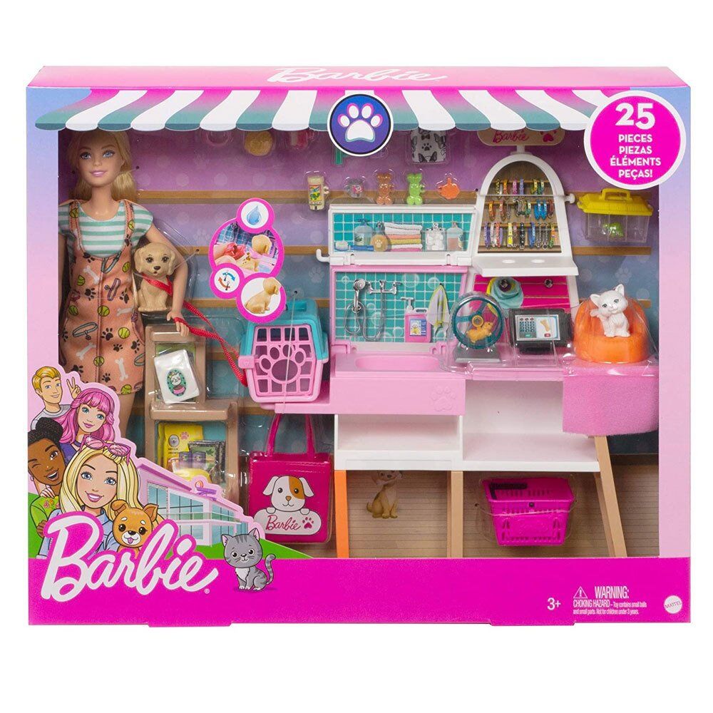 BARBİE EVCİL HAYVAN DÜKKANI