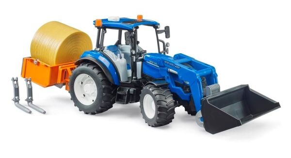 BRUDER NEW HOLLAND T5.120 KEPÇELİ ,ATAŞMAN SETLİ