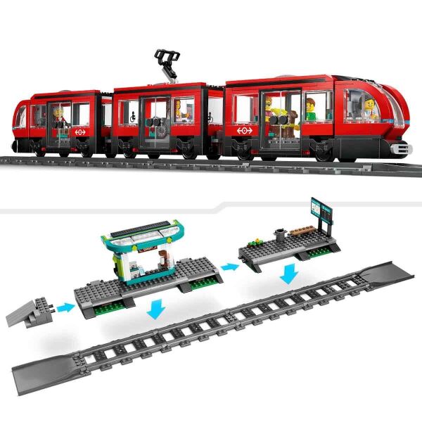 LEGO CITY DOWNTOWN STREETCAR STATION