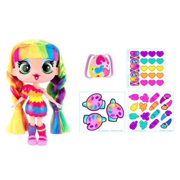 NECO DECORA GIRLZ MODA BEBEK 16 CM VE OYUN SETİ
